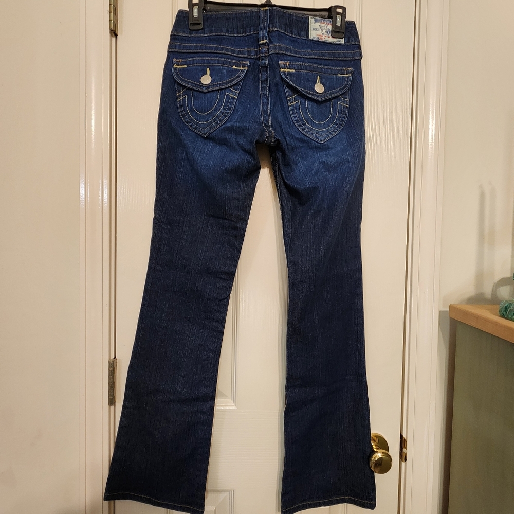 ❤️True Religion Becky Jeans Size 26 With 30" Inseam Excellent Condition